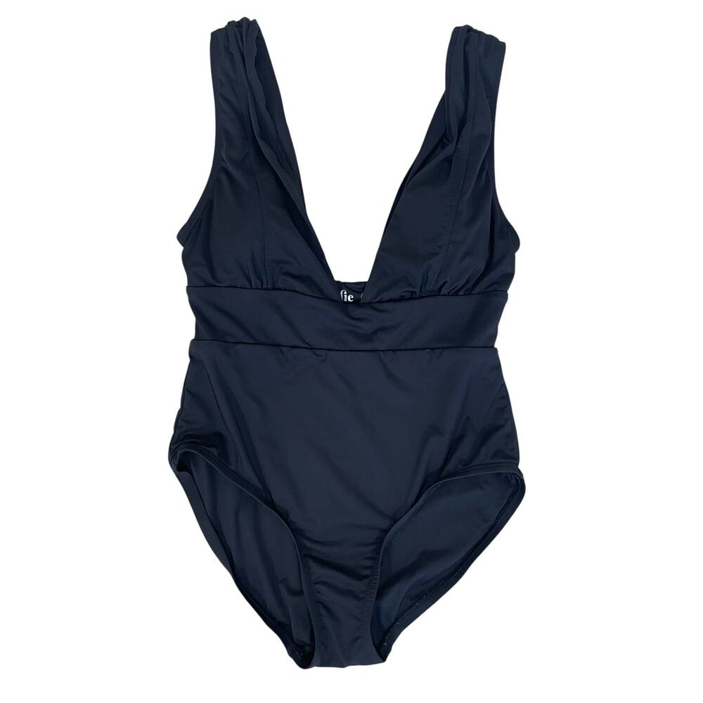 Andie Swim The Mykonos One Piece Black Size Medium Sexy Feminine Chic Resort